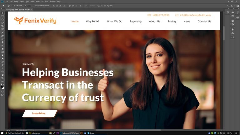 Custom Design – Web for Audit Company in Utah