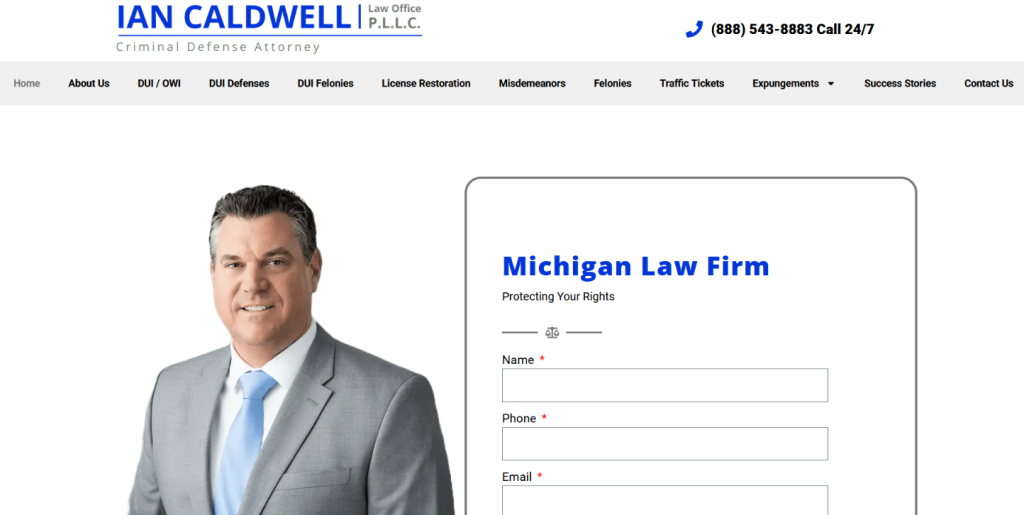 Snip Law Office of Ian A. Caldwell P.L.L.C. Mozilla Firefo
