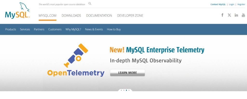 Snip MySQL Google Chrome