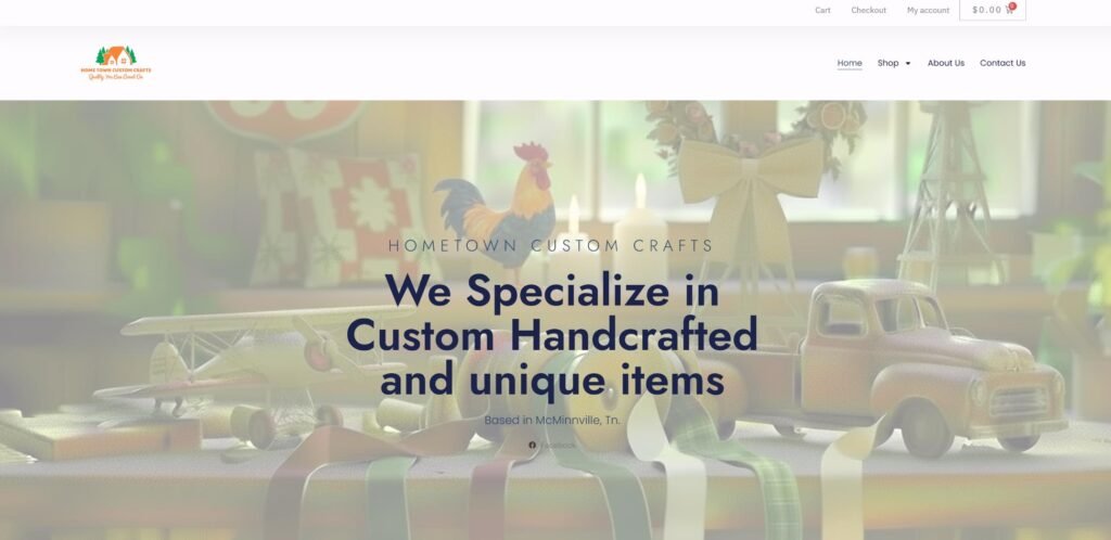Snip Hometown Custom Crafts Google Chrome