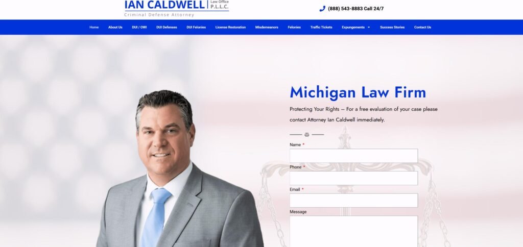 Snip Law Office of Ian A. Caldwell P.L.L.C. Google Chrome