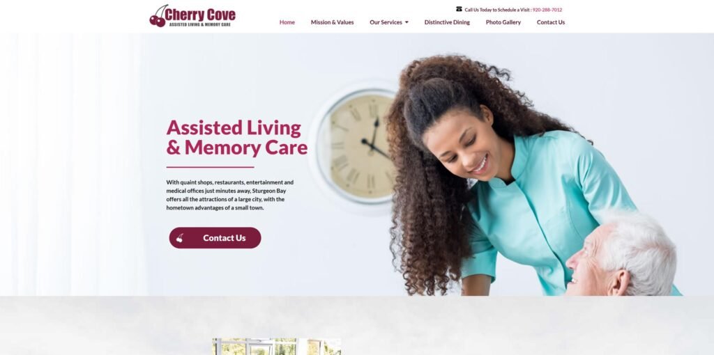 Snip Cherry CherryCoveSeniorLiving.com Google Chrom