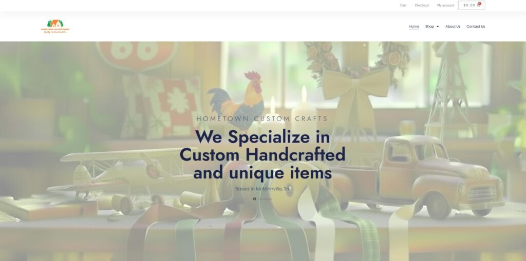Snip Hometown Custom Crafts Google Chrome