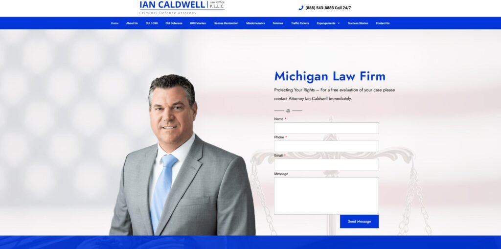 Snip Law Office of Ian A. Caldwell P.L.L.C. Google Chrome