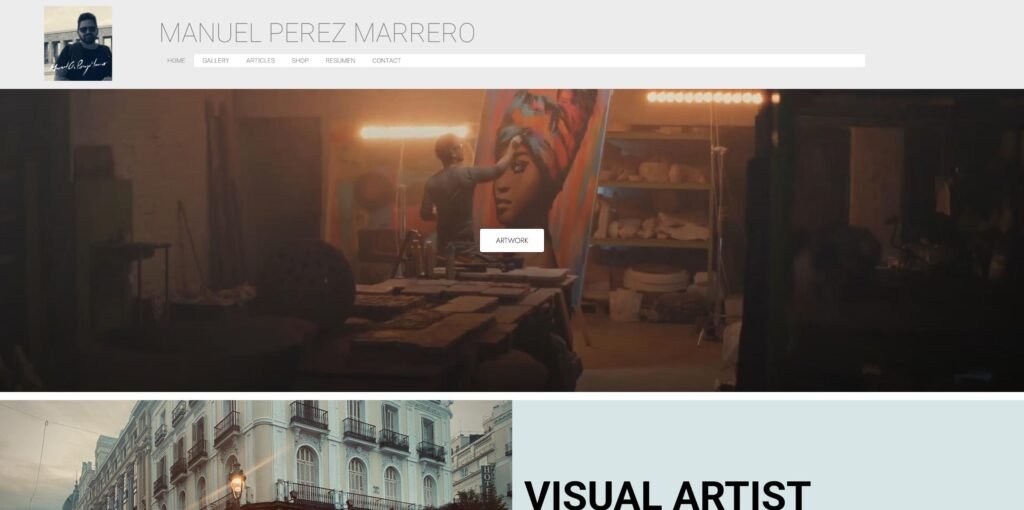 Snip Manuel Perez Marrero Artista Plastico Google Chrom