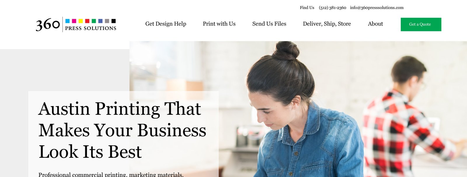 Business website transformation