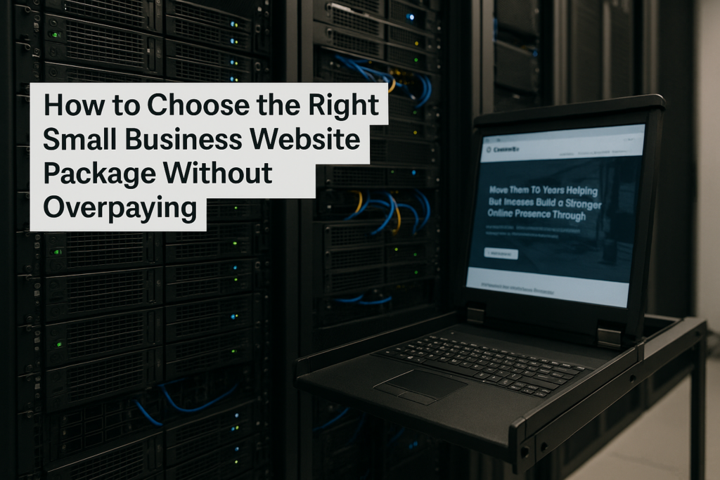How to Choose the Right Small Business Website Package Without Overpaying