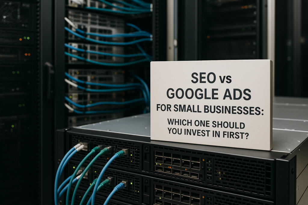 SEO vs Google Ads for Small Businesses: Which One Should You Invest In First?