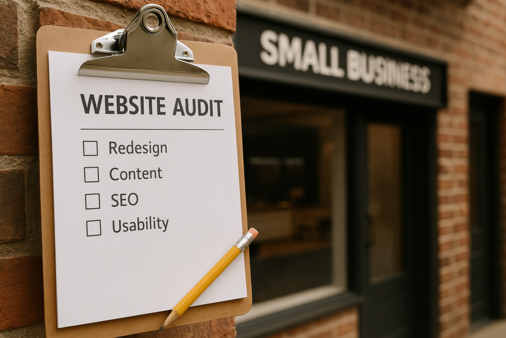 Small Business Website Audit Guide: What to Check Before You Spend Money on a Redesign