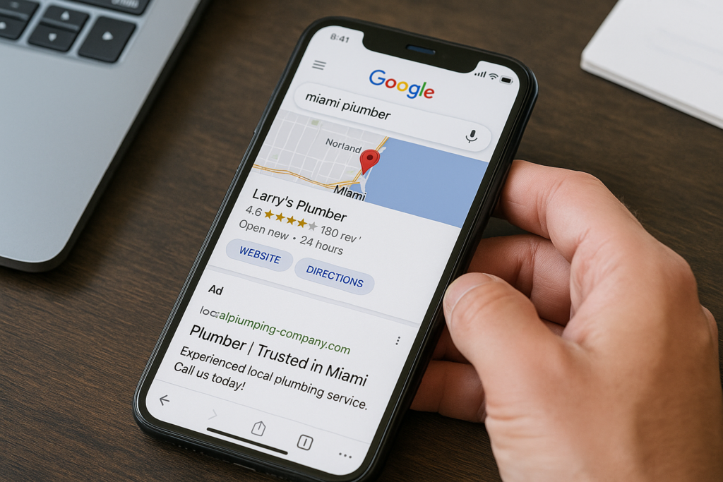 Blog 3 What Google Business Profile, Local SEO, and Google Ads Each Do for a Miami Small Business