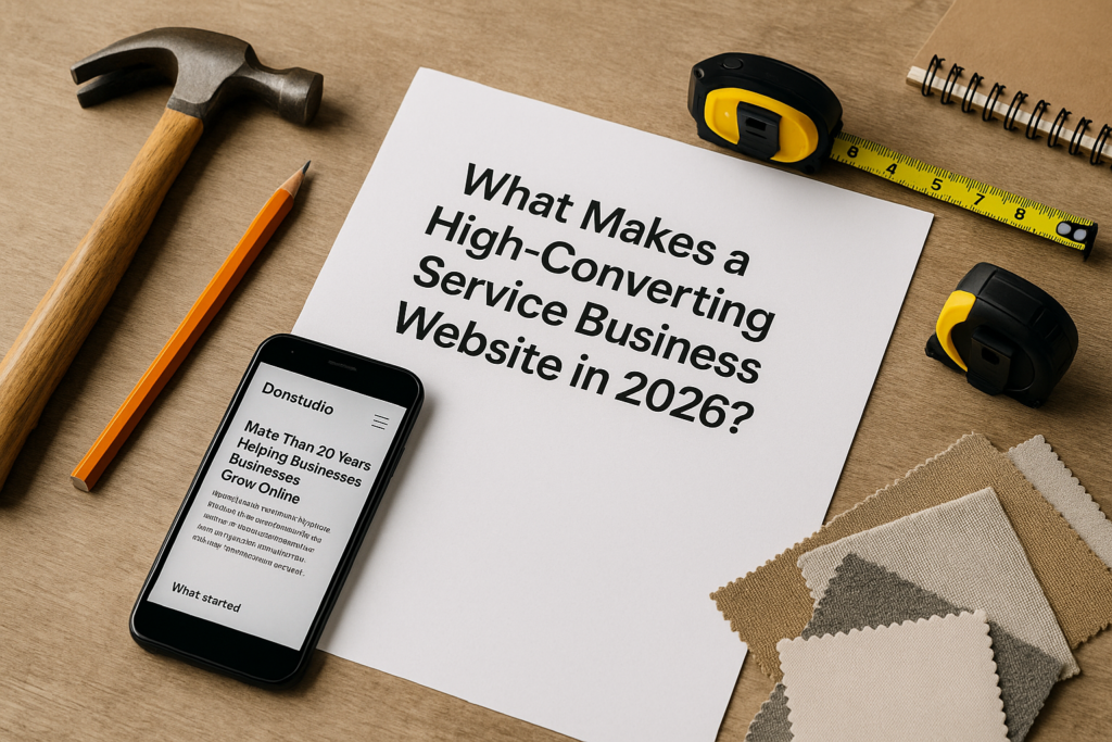 What Makes a High-Converting Service Business Website in 2026?
