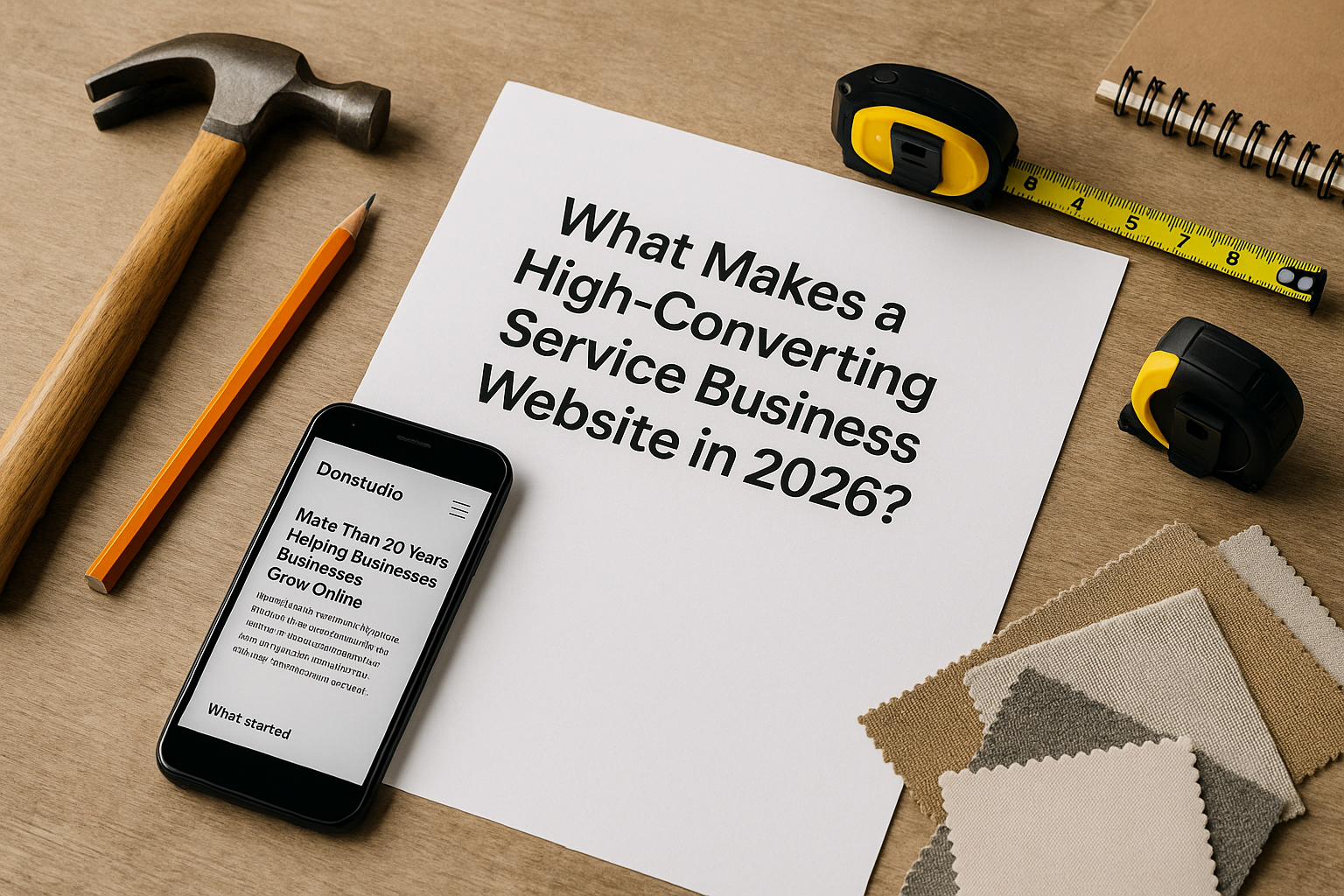 What Makes a High-Converting Service Business Website in 2026?