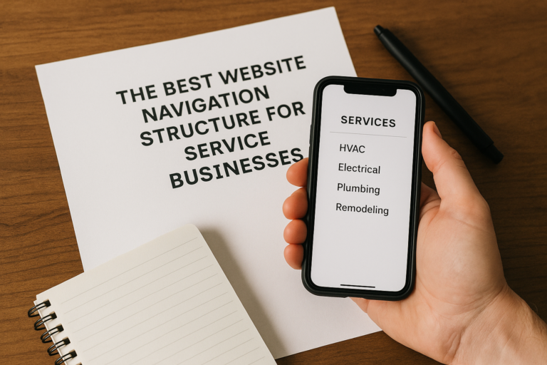 The Best Website Navigation Structure for Service Businesses With Multiple Services 1 The Best Website Navigation Structure for Service Businesses With Multiple Services